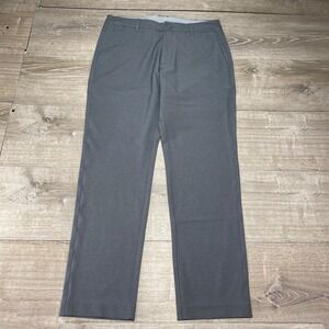 FootJoy‎ Mens 34x30 Pro Tour Golf Pant 4 Way Stretch Easy Care Flat Front Gray